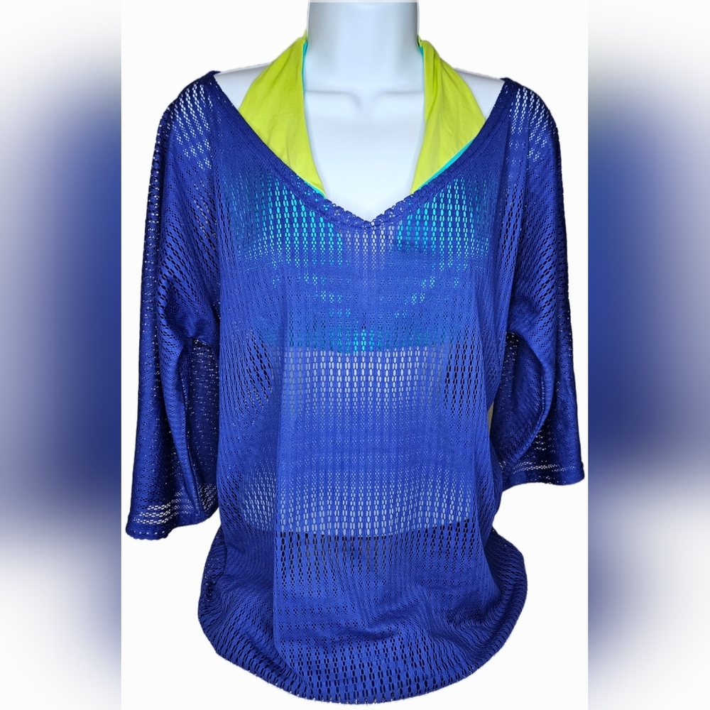 O'Neill Women's Swimsuit Cover Up Royal Blue Size M/L